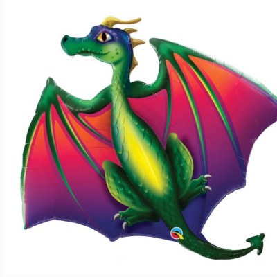 45" Dragon Jumbo Mylar