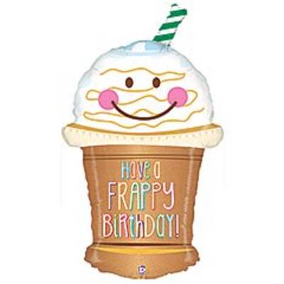 Have a Frappy Birthday Jumbo Mylar
