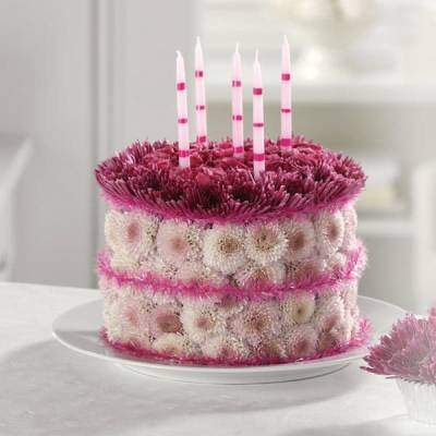Blooming Birthday Cake