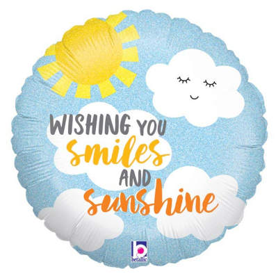 18" Smiles & Sunshine Mylar