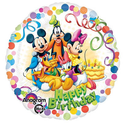 Happy Birthday with Mickey Mouse and Friends