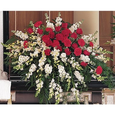 Cherished Moments Casket Spray - TF207-6