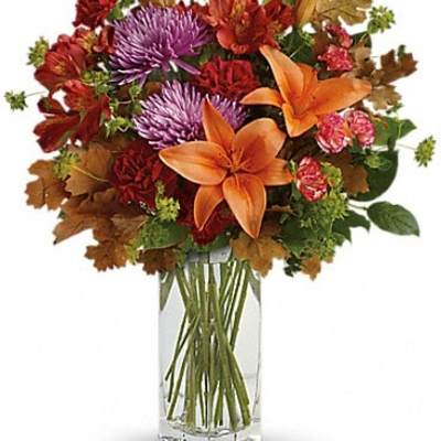 Teleflora's Fall Brights Bouquet