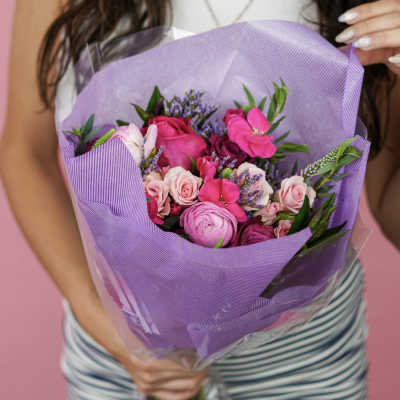 Mother's Day Grand Mixed Bouquet with Peonies, St Augustine Florist Delivery