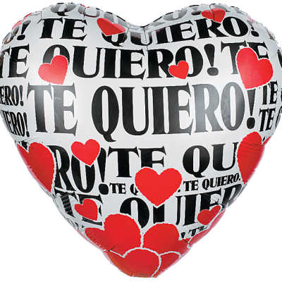18" Te Quiero! Mylar