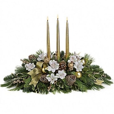 Royal Christmas Centerpiece