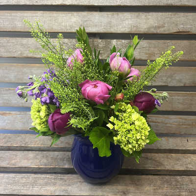 Peony pitcher