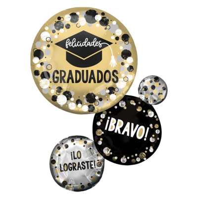 28" Felicidades Graduados Jumbo Mylar