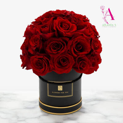 The True Romance Box by Atlanta's Finest Flowers