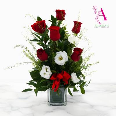 Half Dozen Red Roses