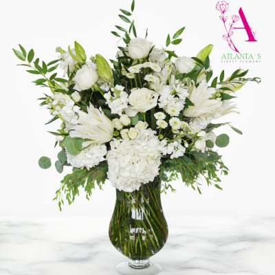 Purest Love Bouquet by Atlanta's Finest Flowers