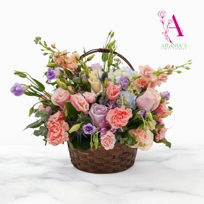 Lovely Garden in a Basket