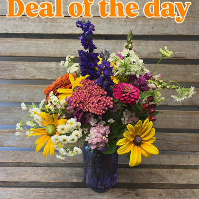 Summer mason jar ( asst color jar)