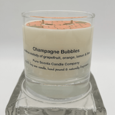 Champagne Bubbles 9 oz Candle