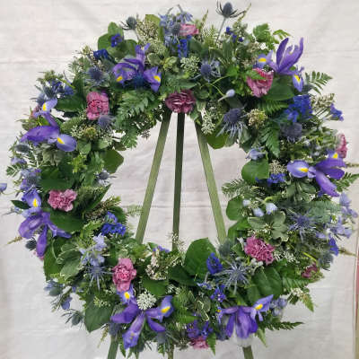 Enchanted Purple Wreath