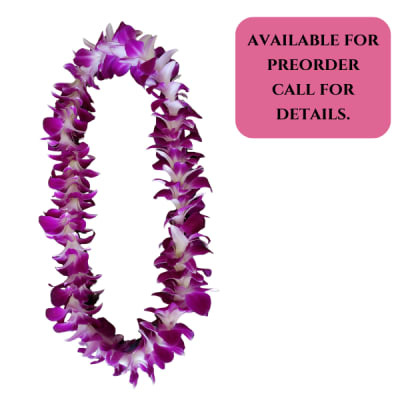 Single Bombay Orchid Lei