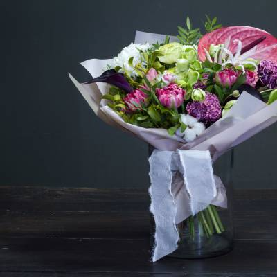Anthurium Mix Bouquet by Donya's Florals