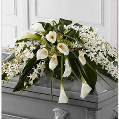 Angel Wings™ Casket Spray