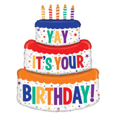 48" It's Your birthday Cake Mylar