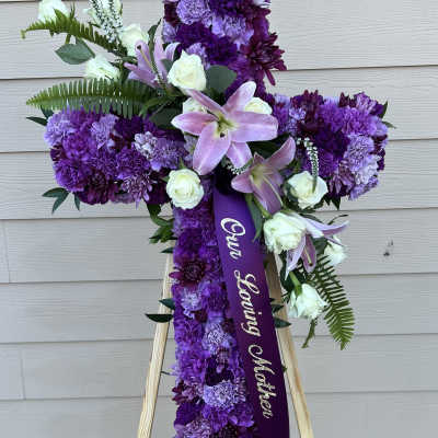 Cross of Beauty by Grohe Florists