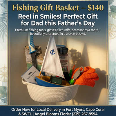 Fishing Gift Basket