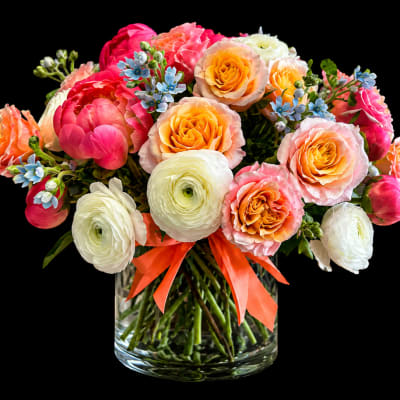 Coral Sunset Garden