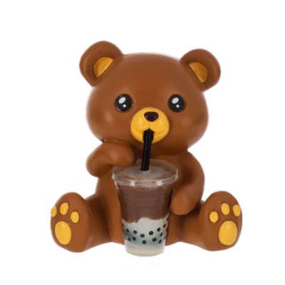 Boba Tea Animal Figurine