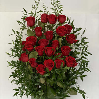 30 LONG STEM ROSES
