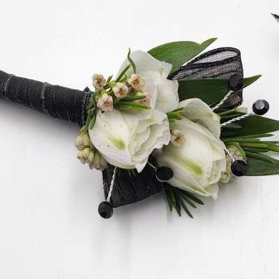 Masquerade Mystery Boutonniere