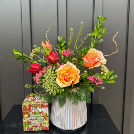 Strawberry Wine Gift Set