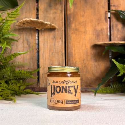 Kettle Ridge Raw Wildflower Honey - 9 Oz