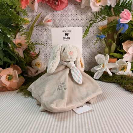 Hoppie Rabbit Security Blanket Baby Toy