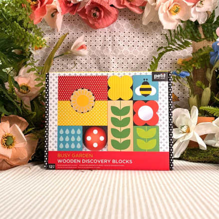 Busy Garden - Wooden Discovery Blocks