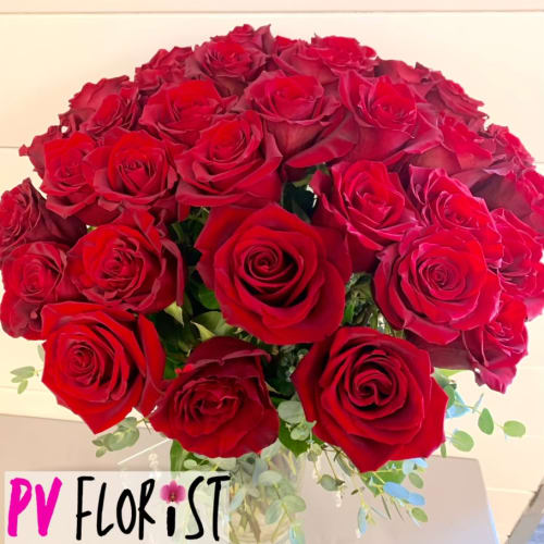 Three Dozen Red Roses