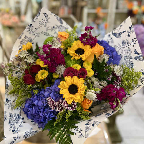Premium Seasonal Handtied Bouquet - Pickup Only.