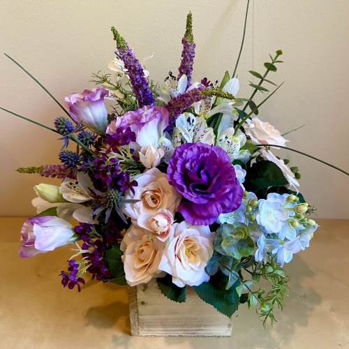 Lavender Breeze - Silk Floral Arrangement