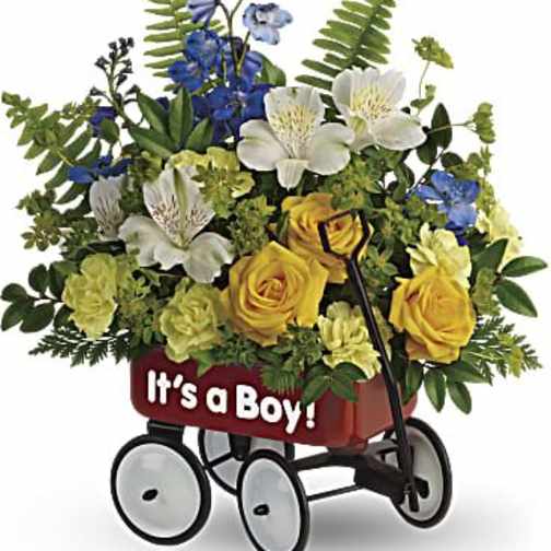 Sweet Little Wagon Bouquet