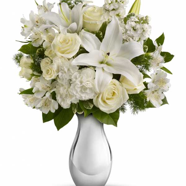 Shimmering White Bouquet