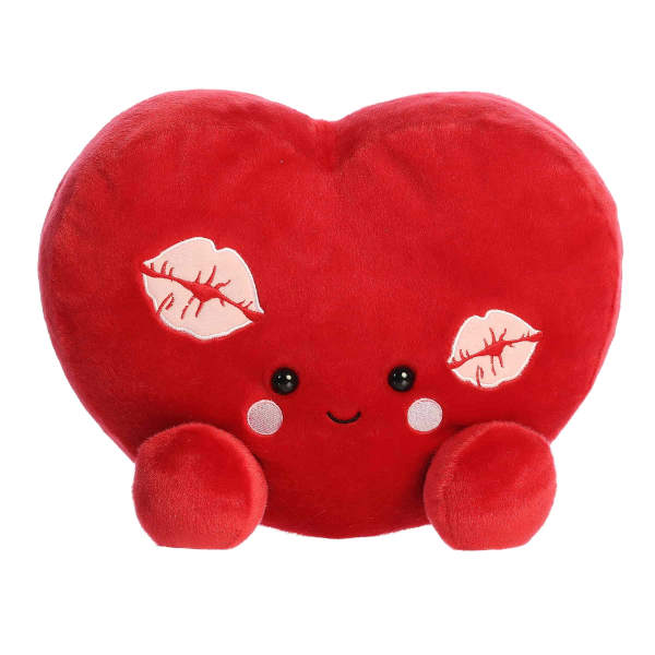 Blushing Kiss Heart Plush