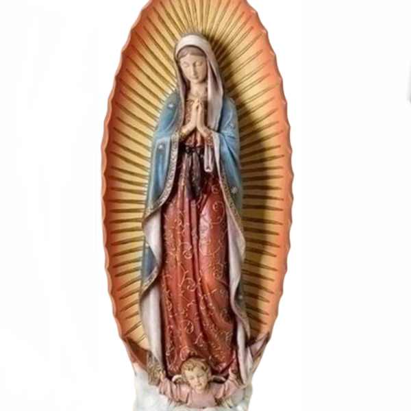 RELIGIOUS GIFTS- -OUR LADY OF GUADALUPE FIGURE; RENAISSANCE COLLECTION