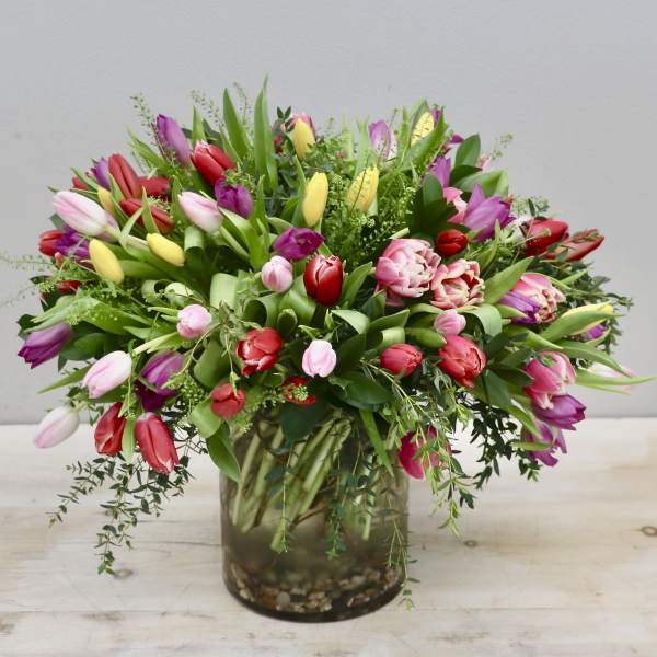 Chic Tulips - Glendale Flowers