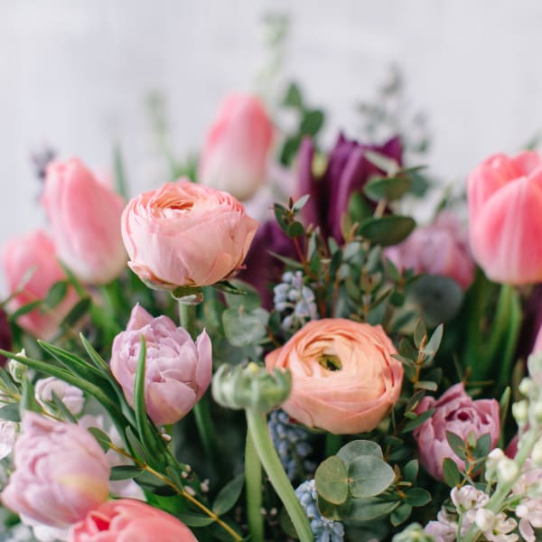 Bouquet Wrapped in Paper- No vase