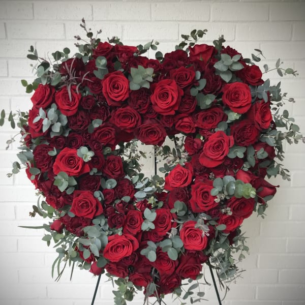 In Memory-Custom Easel Wreath-Personalized Designs Vary