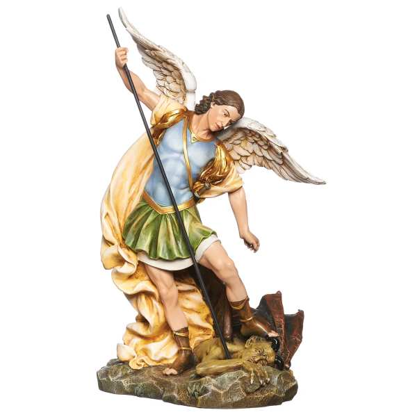 12"H ST MICHAEL FIGURE RENAISSANCE COLLECTION