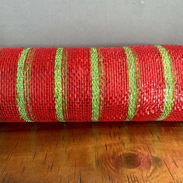 Christmas Tree Mesh- Red&Green
