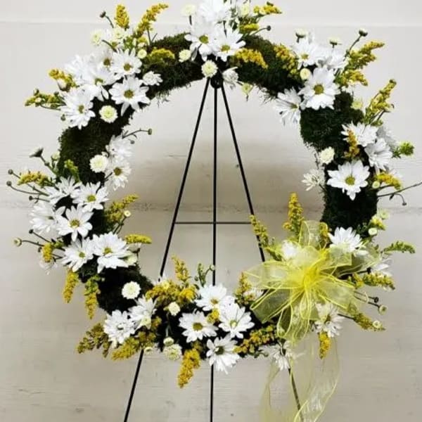 [TT-ANC145]: PREMIUM DROP OF SUNSHINE WREATH