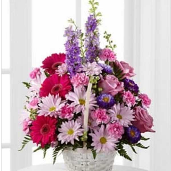 The FTD® Pastel Peace™ Basket