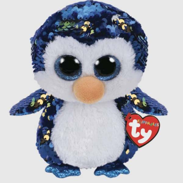PLUSH- Payton Reversible Sequin Penguin Medium