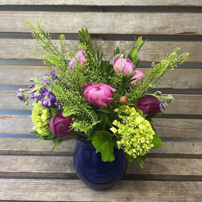 Peony pitcher