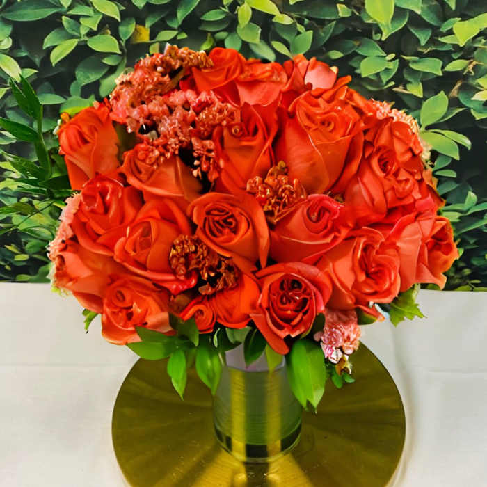 Two Dozen Red Roses with Luxe Gift Wrap and Personalized Card